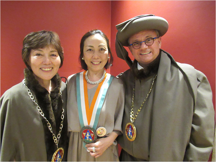 ギルドデフロマジェ「ギャルドエジュレ」を叙任